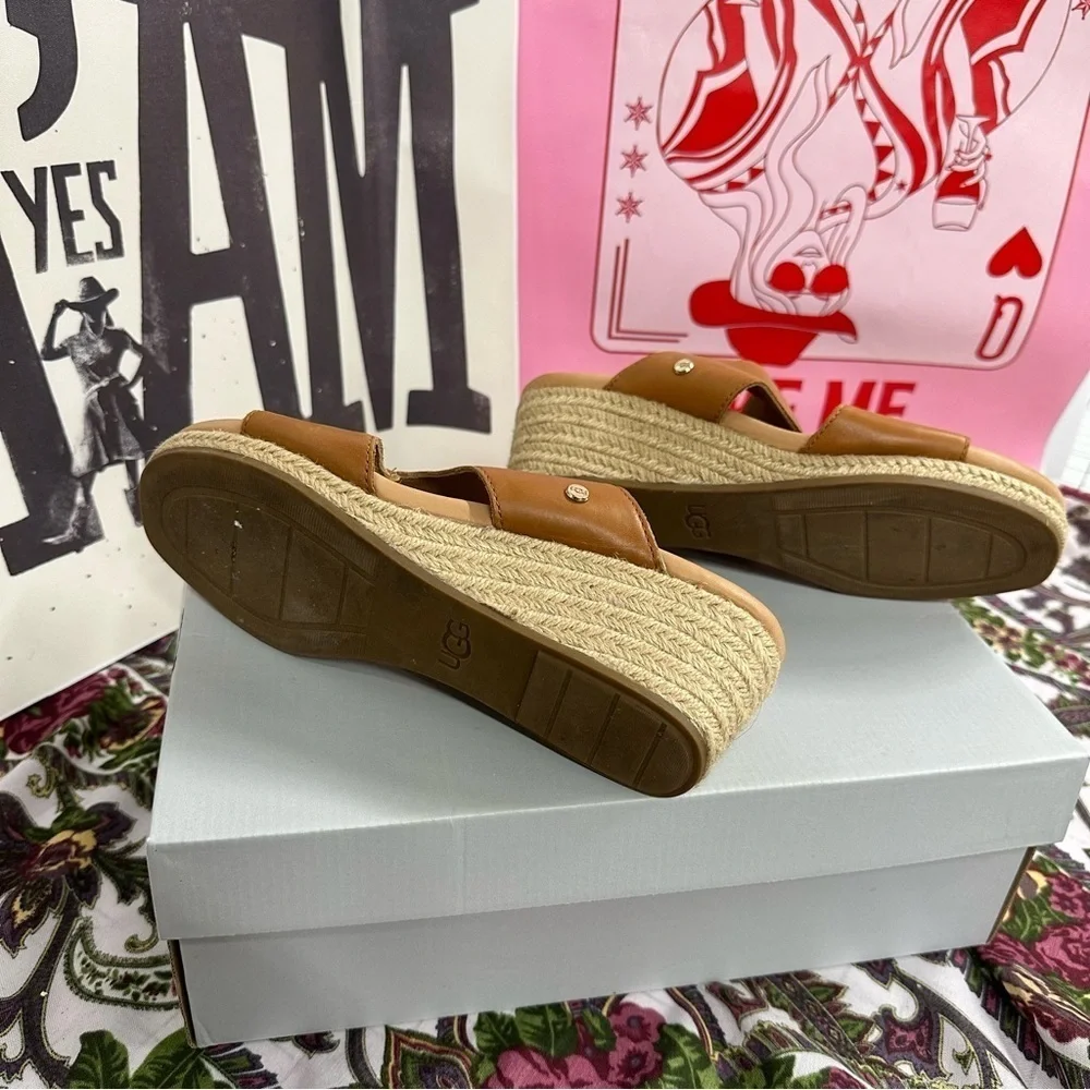 Ugg Eirene sz 8.5 wedge sandals